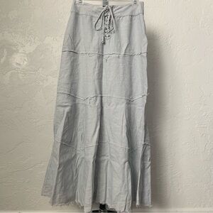 ✨ Boho Lace-Up Maxi Skirt ✨